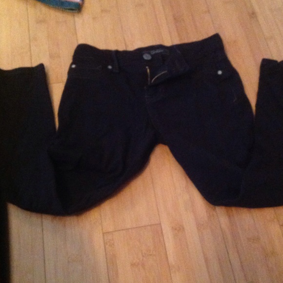 Black jeggings