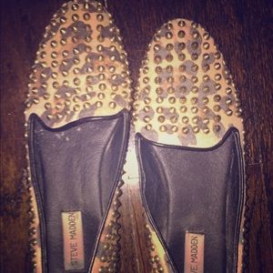 Steve Madden studded Flats