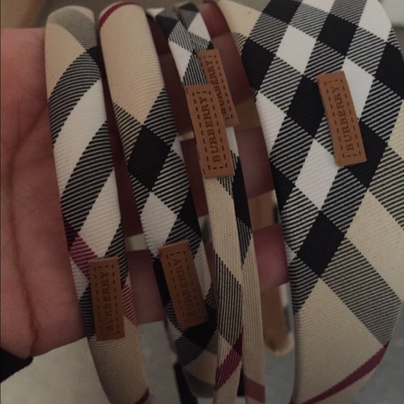 Burberry headpieces $30 each