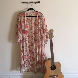 Floral kimono