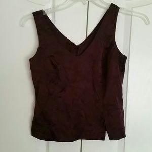 Wine burgundy Charlotte Russe tank top