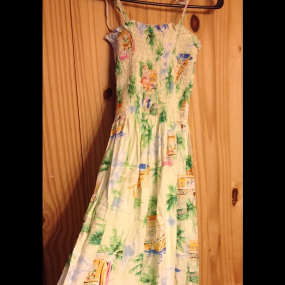 Hawaiian Themed Sundress