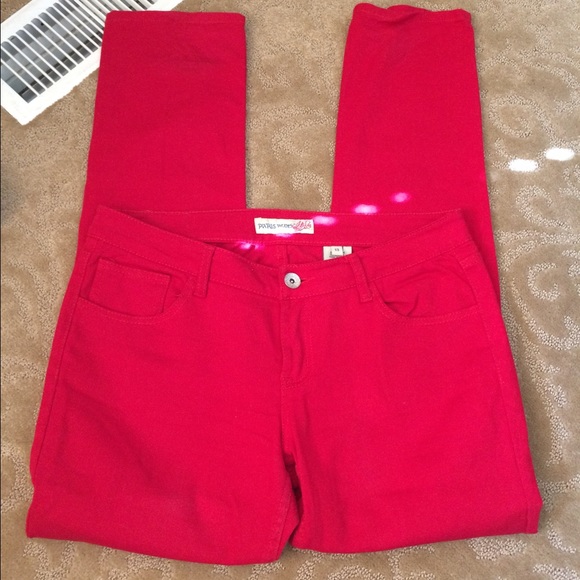 Denim - Red jeans