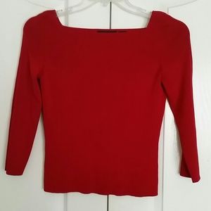 Deep Red sexy sweater