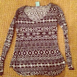 Geometric Pattern Top