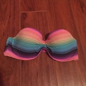 Victoria secret strapless swim top