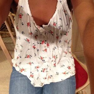 Off white flower shirt