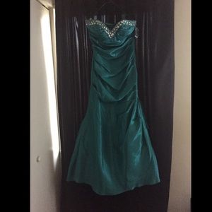 Teal Prom Dress!