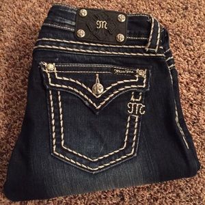 Miss me jeans size 31 34 inseam