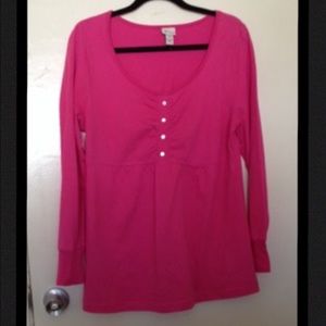 Pink long Sleeve Shirt