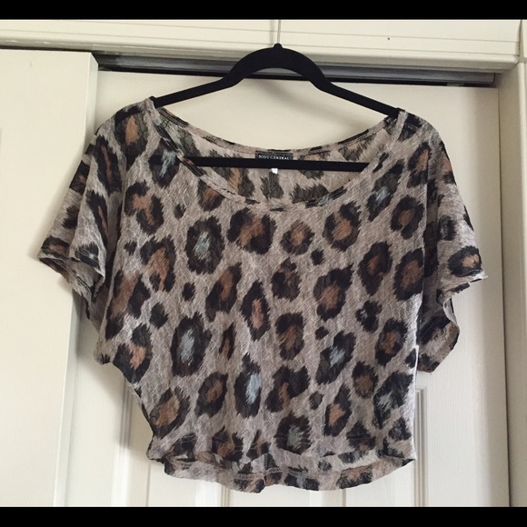 Pretty Leopard Print Top