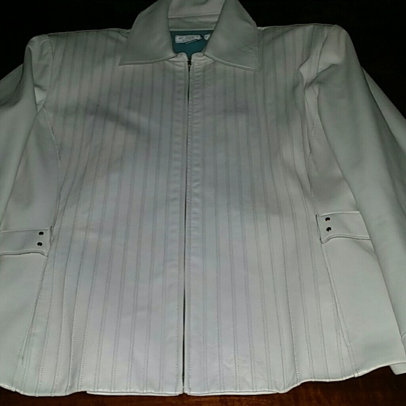 St John Sport Leather Jacket