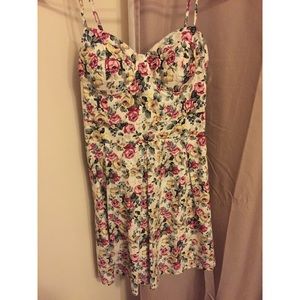 Floral Bustier Dress