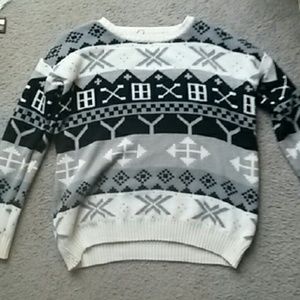 Printed sweater