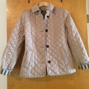 Burberry Brit Diamond Quilted Jacket