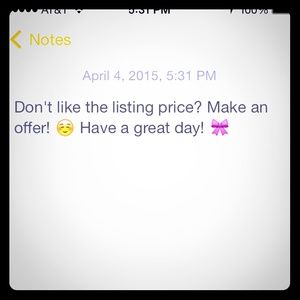 Deals ☺️