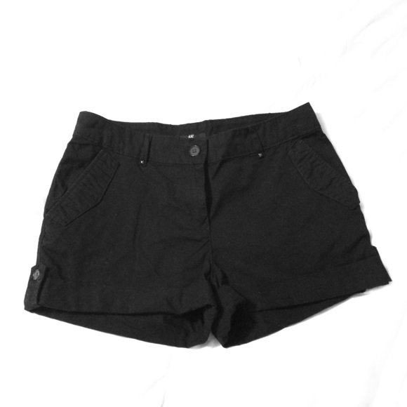 H&M Black Shorts NWOT