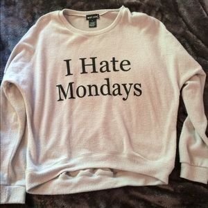 I Hate Monday's grey long sleeve