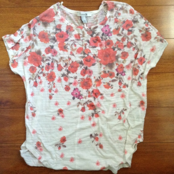 White Floral Top