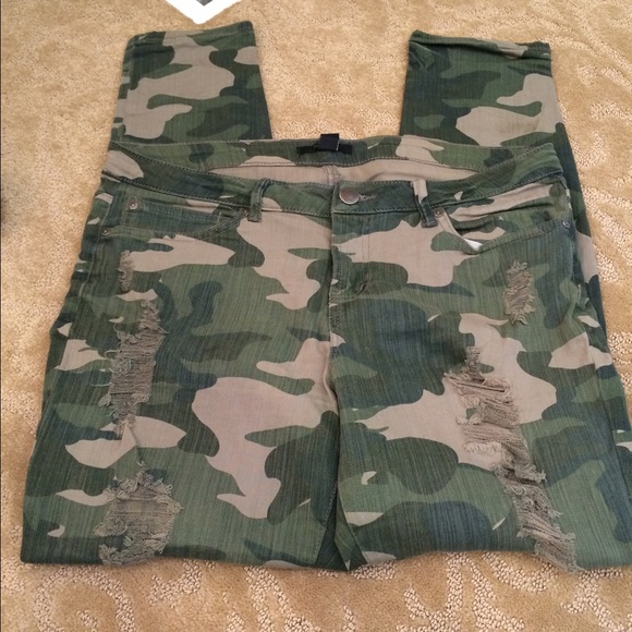 Denim - Forever 21 Camouflage jeans