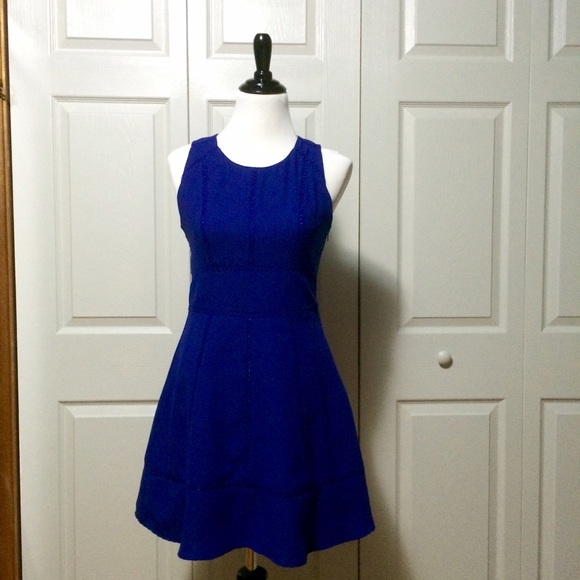 NWT MINUET blue above knee sleeveless dress