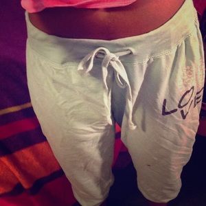Mint green sweatpants
