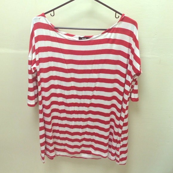 BDG striped shirt dress
