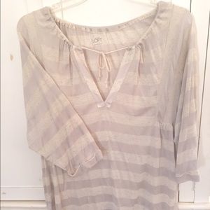Ann Taylor Loft light spring/ summer sweater