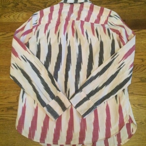 J. Crew Ikat Blouse - Picture 5 of 6