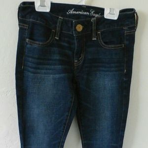 American Eagle dark wash jeggings