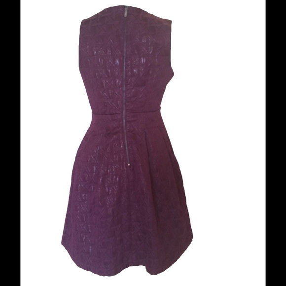 🗣LAST CHANCE🗣 Size 6 Kirna Zabete  Plum Dress - Picture 2 of 2