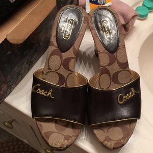 COACH heels
