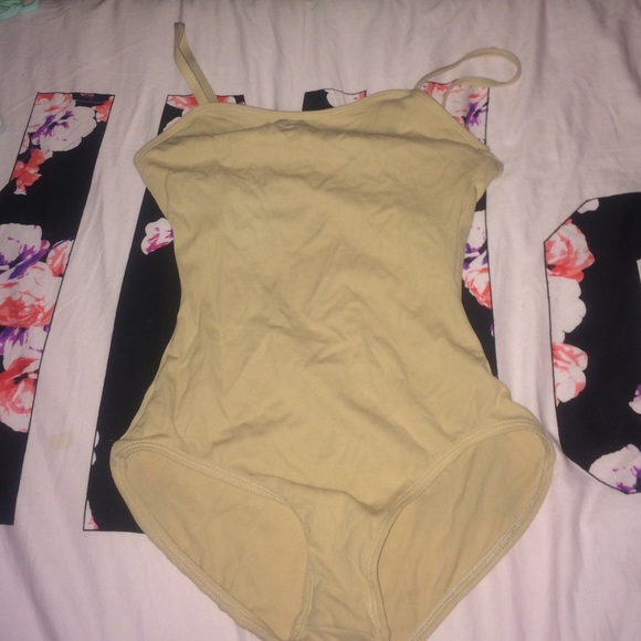 Capezio tan leotardTRADE ONLY