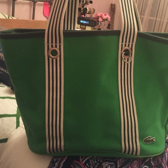 Lacoste beach bag
