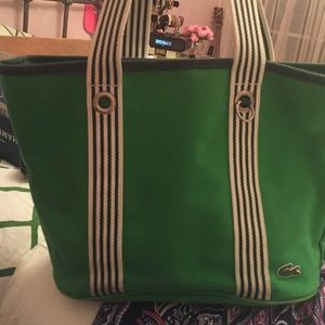 Lacoste beach bag
