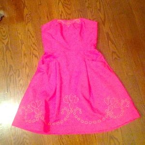Strapless Lilly Pulitzer Bernadette Dress
