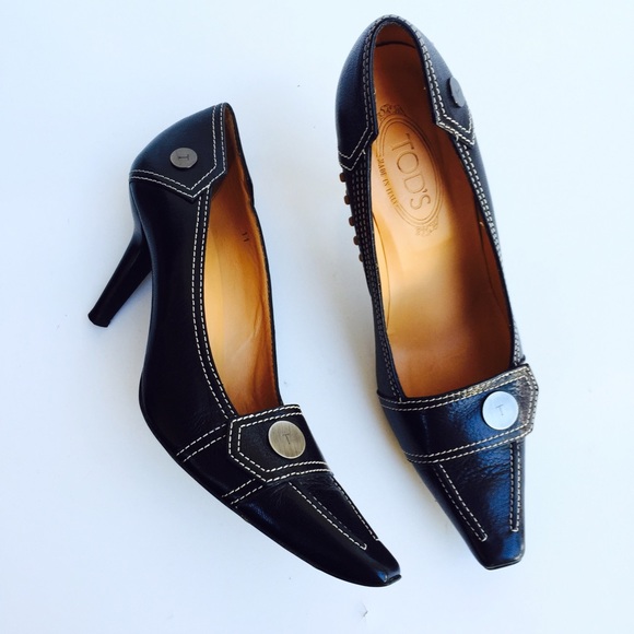 Tod's Shoes - Tod's authentic black pumps Sz 11