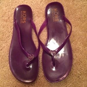 Michael Kors flip flops