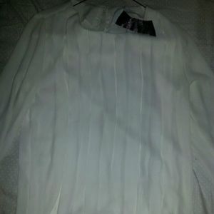 White dress long sleeve shirt