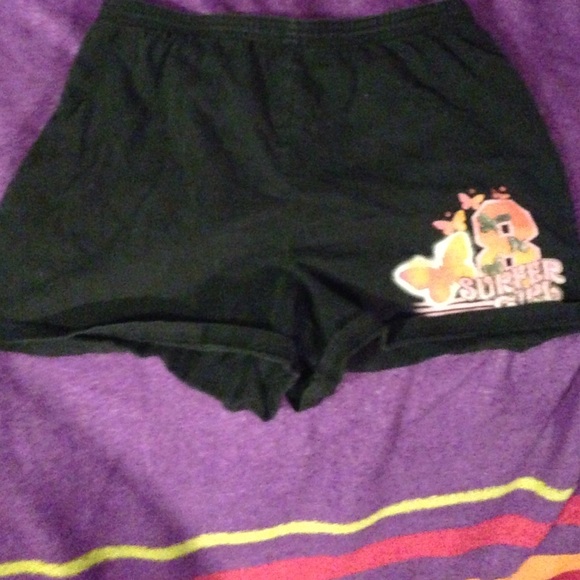 Black shorts