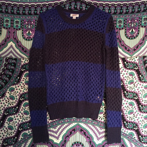 Blues Knit Sweater