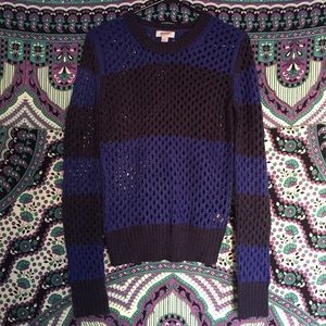 Blues Knit Sweater