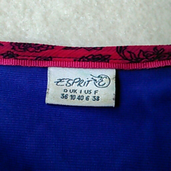 Cute block patterned ESPRIT dresd - Picture 4 of 4