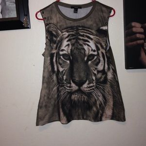 Tiger tank top
