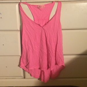 Pink tank top