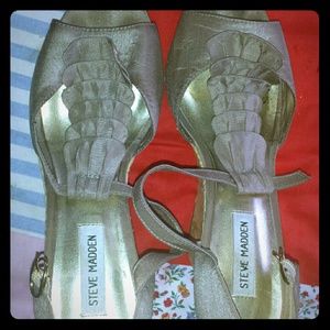 Steve madden sandals/wedges
