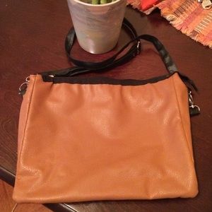 Brown and Black Clutch