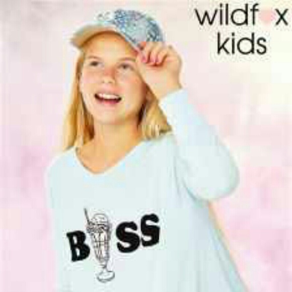 WILDFOX Kids Ice Cream Sundae Boss Thermal Top