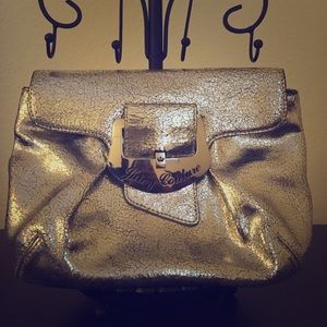 Juicy couture silver clutch