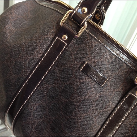 ADDITIONAL PHOTOS OF GUCCI BOSTON HANDBAG!